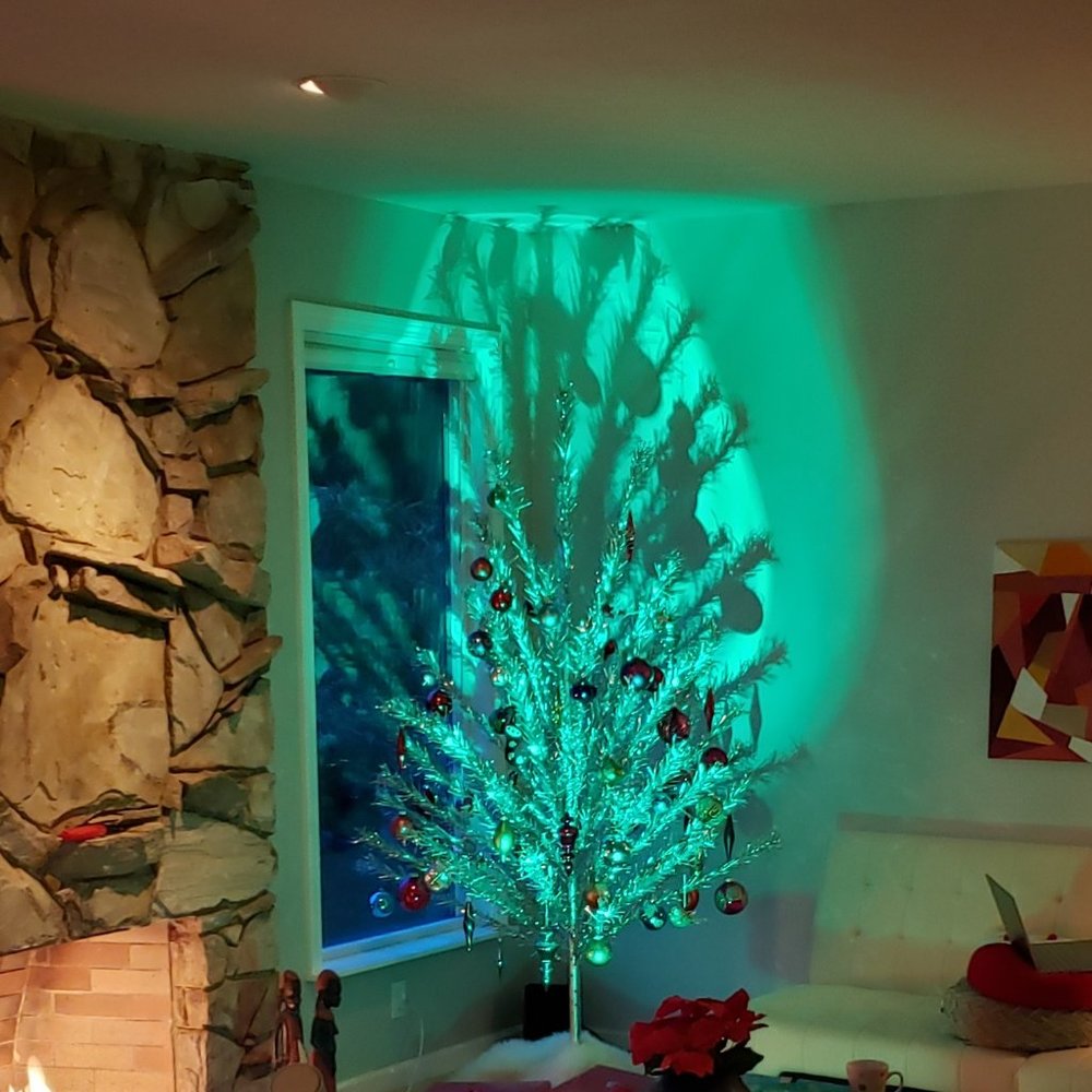 Treetronics colorwheel silver for vintage Aluminum trees